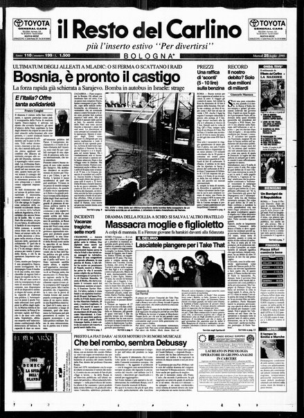 Il Resto del Carlino : giornale dell'Emilia